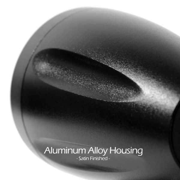 GoHawk AN3-A 3 in. Aluminum All-in-One Bluetooth Motorcycle Stereo Speakers (Satin Black) - Image 4