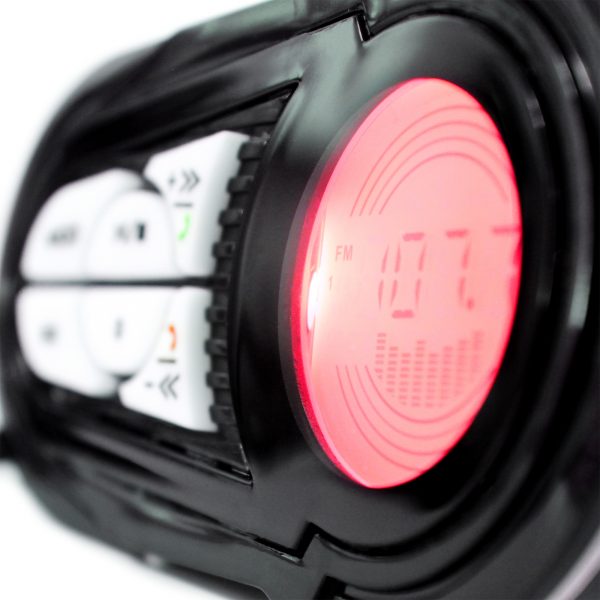 [Discontinued] GoHawk TR3 3" Waterproof Bluetooth Motorcycle Stereo Speakers with Amplifier System (Black) - Image 4