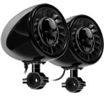 GoHawk AS5-X 5 in. 600W All-in-One Bluetooth ATV UTV Stereo Speakers (Black)