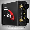 GoHawk TJ4 4 in. 600W Bluetooth Motorcycle Stereo Speakers and Amplifier System (Chrome) - Image 7