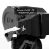 GoHawk Waterproof 5V USB 2.1A Charger Adapter Kit Cable, 12V Car Cigarette Lighter Socket Outlet, - Image 3