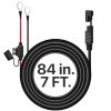 GoHawk 7 FT. / 84 in. SAE to Ring Terminal Connector Power Cord