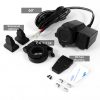 GoHawk Waterproof 5V USB 2.1A Charger Adapter Kit Cable, 12V Car Cigarette Lighter Socket Outlet, - Image 5