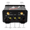 GoHawk TJ4 4 in. 600W Bluetooth Motorcycle Stereo Speakers and Amplifier System (Chrome) - Image 9