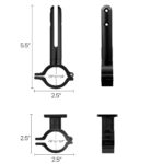 Set of 2pcs(1Pair) Handlebar Mounting Clamp for RD8-X Soundbar (Black)