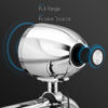 GoHawk TR42-Titan 4.25 in. Bluetooth Motorcycle Stereo 2 Speakers and 4.1-Channel Amplifier System (Chrome) - Image 8