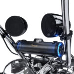 GoHawk RD88-S42 600W Waterproof Bluetooth Motorcycle Stereo 8 Speakers Soundbar (Black)