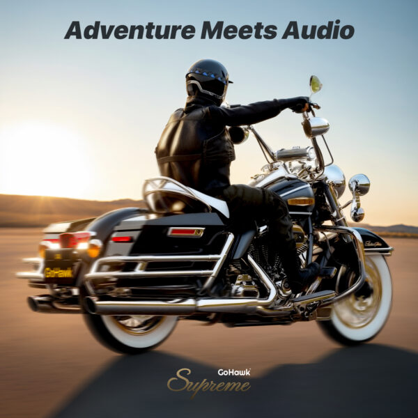 GoHawk RD88-S42 600W Waterproof Bluetooth Motorcycle Stereo 8 Speakers Soundbar (Chrome) - Image 5