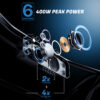 GoHawk WING-R40F 6-Speaker 17" UTV Sound Bar - Image 4